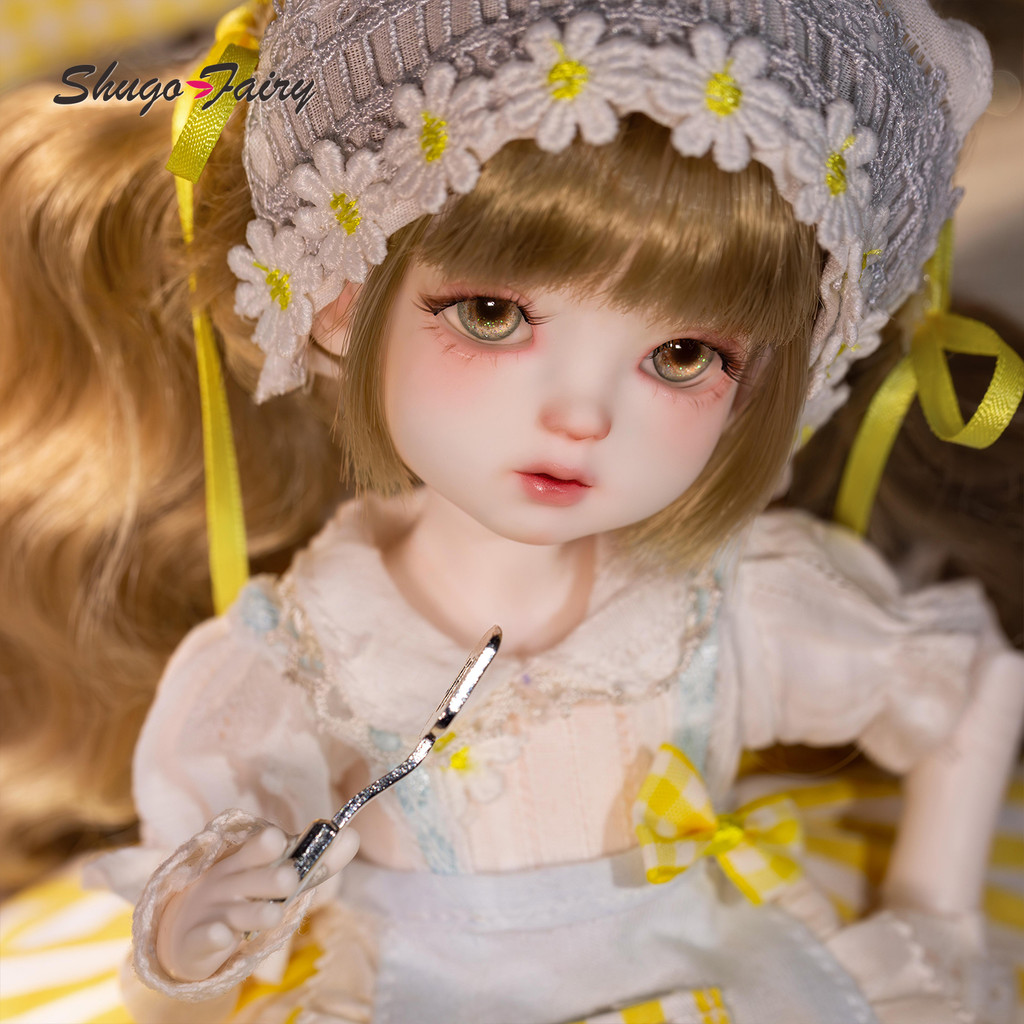 ShugaFairy Yomi C ตุ๊กตา BJD 1/6 Fullset Sweet Baker สไตล์ของขวัญวันเกิดที่สมบูรณ์แบบ Ball Jointed ต
