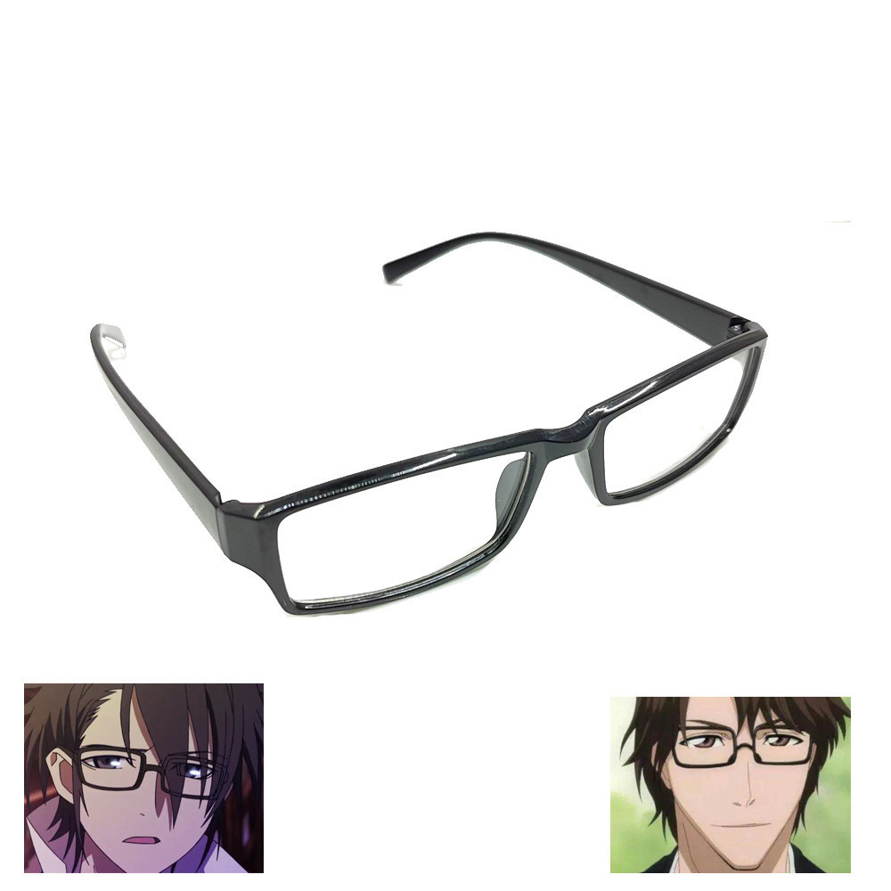 กรอบแคบอะนิเมะสองมิติ Fushimi Ape Higo Blue Dye I Am Sakamoto คอสเพลย์กรอบสีดํากรอบแว่นตาเต็ม 6.2 A