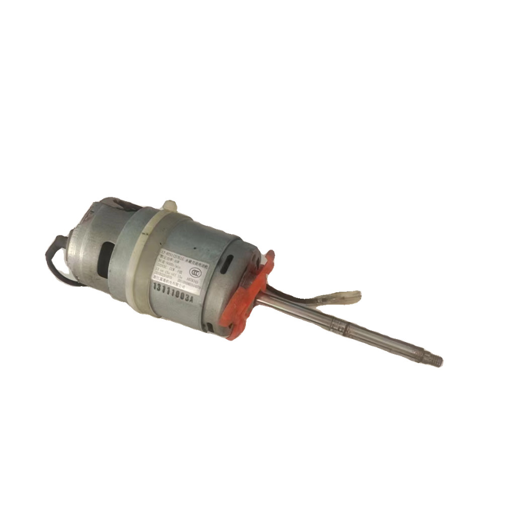 เหมาะสําหรับเครื่องทํานมถั่วเหลืองมอเตอร์แม่เหล็กถาวร DC มอเตอร์ LT-H751 (2) XLLG ความยาวเพลา 8 ซม. 