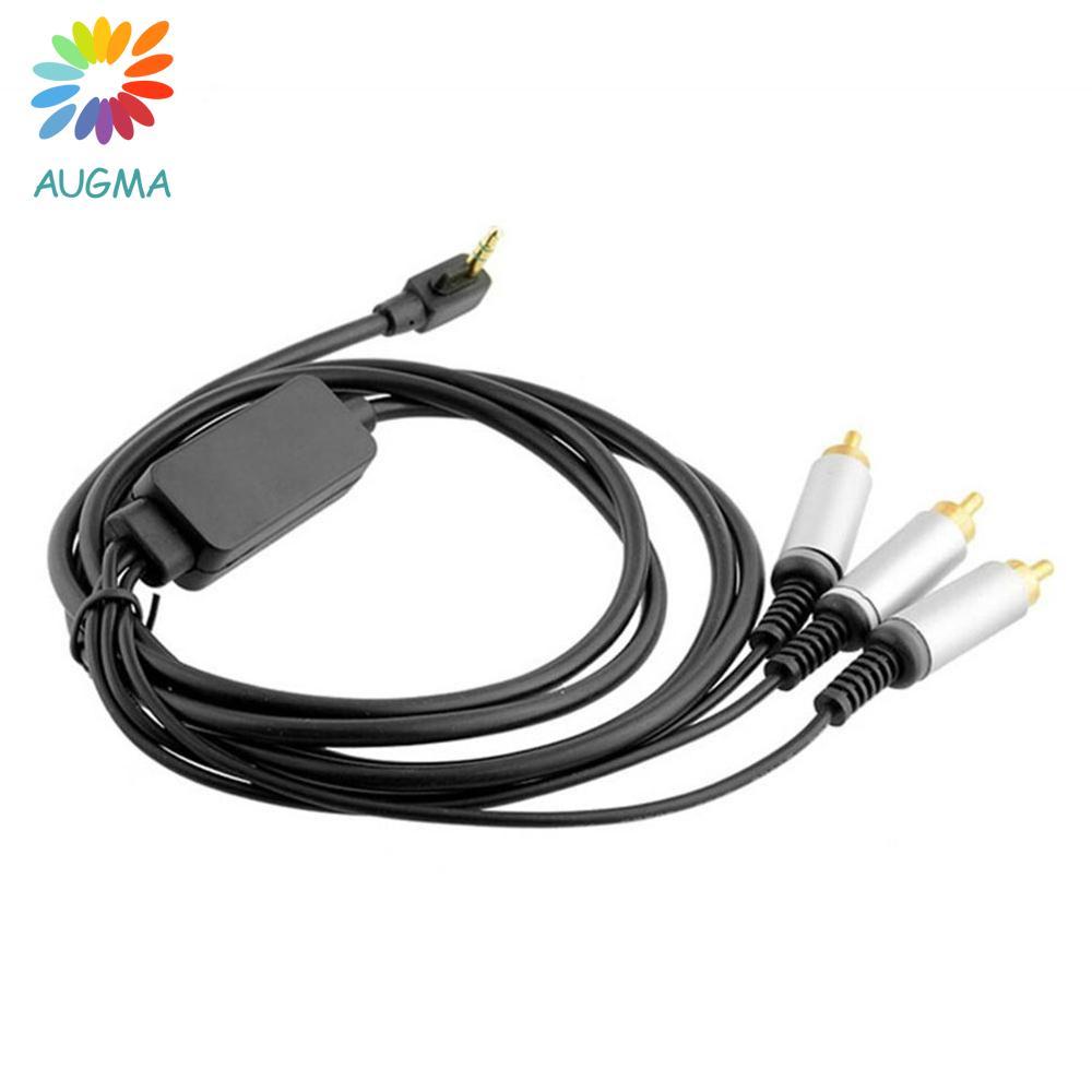 AUGMA สาย AV คอมโพสิต Tranfer Slim to TV สําหรับ PSP 2000 3000 3 RCA