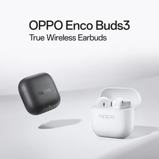 OPPO Enco Buds 3 หูฟังไร้สาย Bluetooth 5.4 ไดรเวอร์ใหญ่ 12.4 มม. น้ำหนักเบา3.8g. ใช้งานได้ยาวนาน 48 ชั่วโมง
