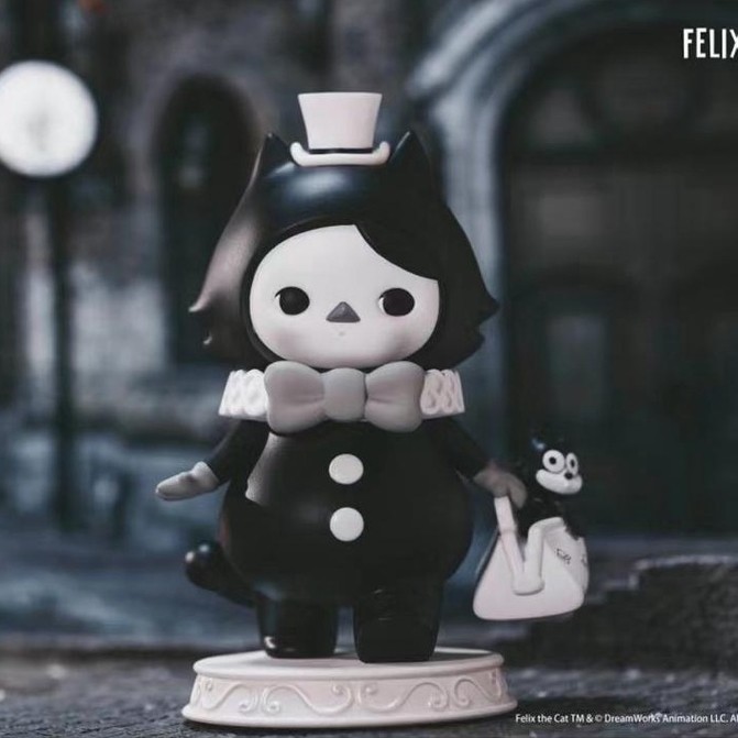 พร้อมส่ง Popmart Popmart Felix the Cat Pucky Pucky Pucky Cooperation Model Figure Big Baby