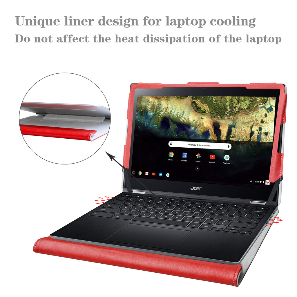 เคส PU แบบกําหนดเองสําหรับ Acer Spin511/311,Chromebook311/511 Series