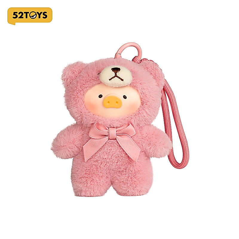 52TOYS LuLu the Piggy - Teddy Mini's Whispers of Nature Series Plush Phone Charm Blindbox Figure Toy