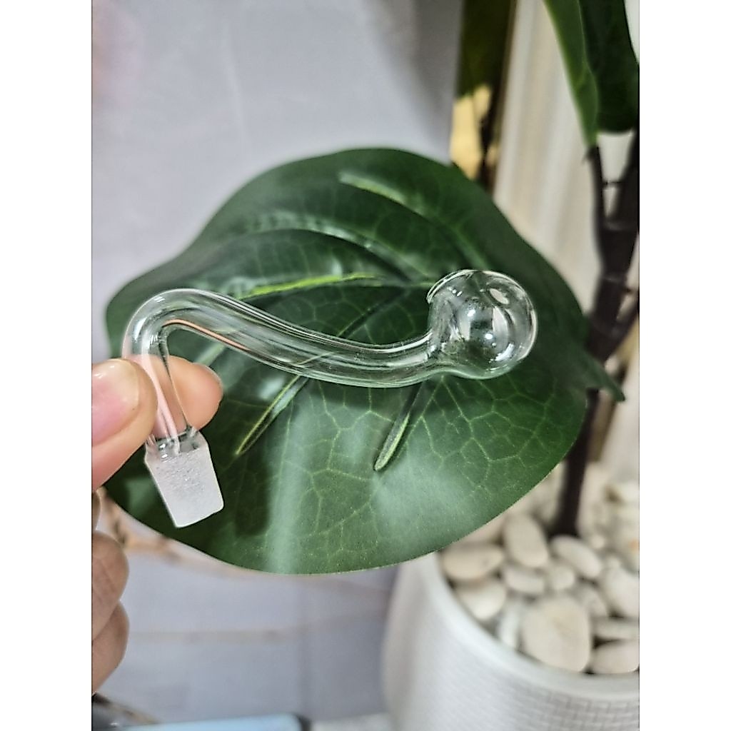 หลอดทดลองวิทยาศาสตร์หลอดแก้วคละลายขนาด6มิล