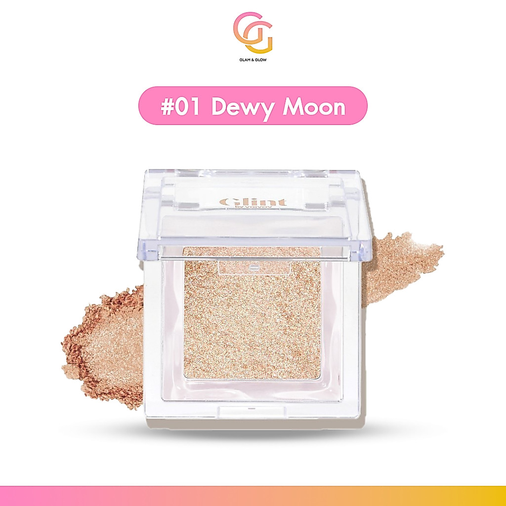ส่งด่วน❗️ GLINT By VDIVOV Highlighter #01 Dewy Moon ไฮไลท์เกาหลี ผิวฉ่ำ Glass Skin วิ้งละเอียด Shimmer Glow Makeup