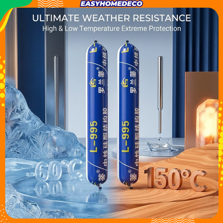 Gam Silikon Neutral Waterproof Sealant Kuat Tahan Air & Cuaca กาวโครงสร้างแบบยืดหยุ่น