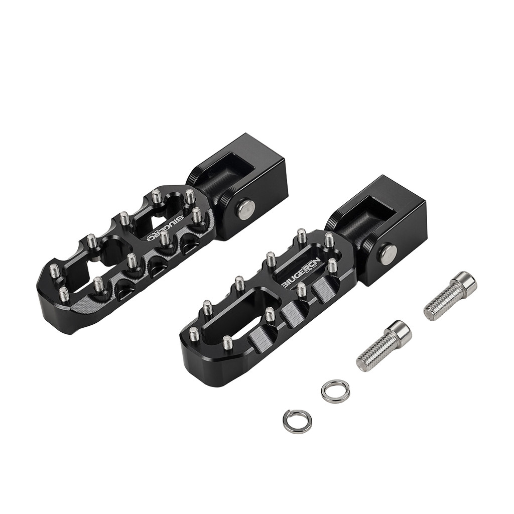 Footpegs Foot pegs Universal For Motorcycle, Electric Bike (like Super73), ATVs, UTVs, Go Karts, Qua