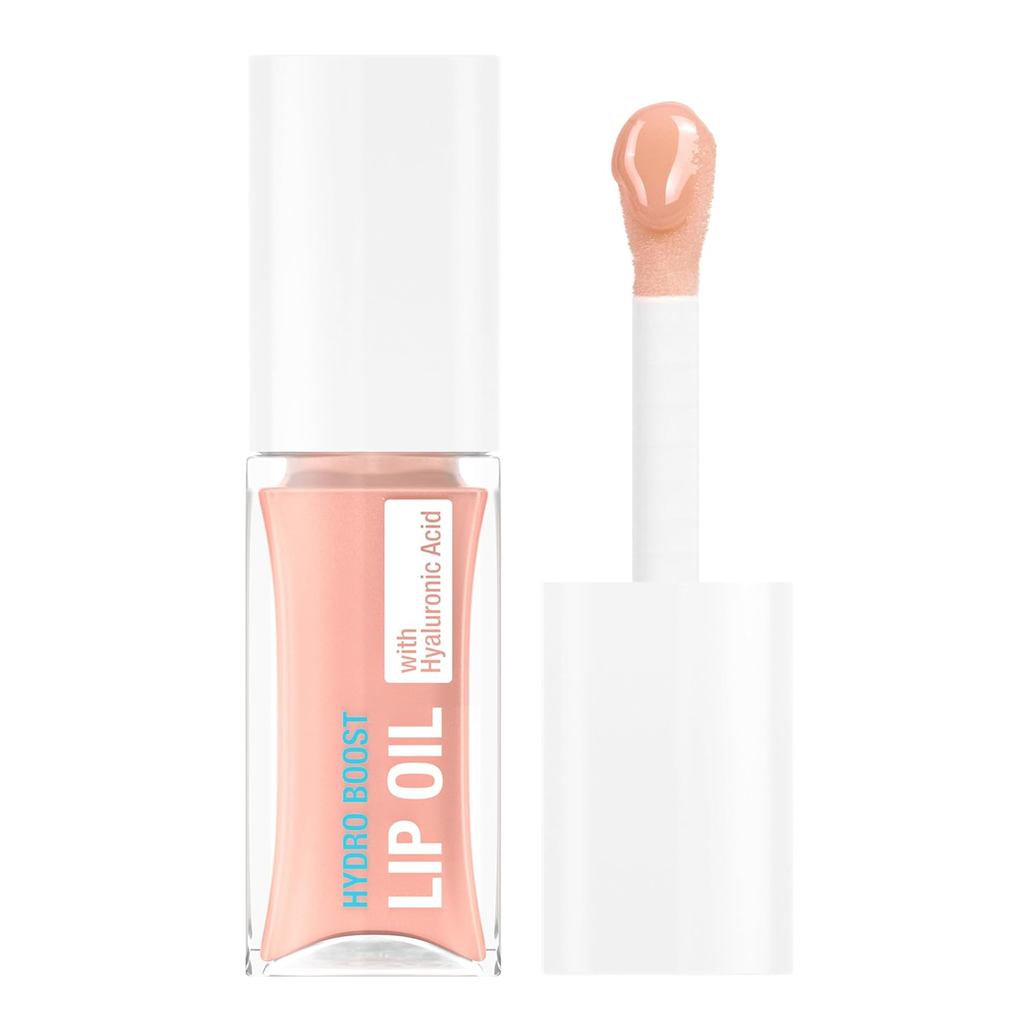 Neutrogena Hydro Boost Tinted Lip Oil with Hyaluronic Acid, Hydrating and Nourishing Lip Oil for Ful