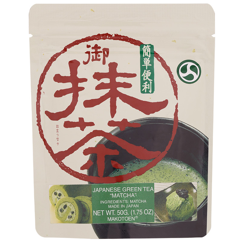 มาโกโตะเอ็นชาเขียวญี่ปุ่นชนิดผง 50กรัม Makotoen Matcha 50g. [หมายเลขบาร์โค้ด 8850358043035 ]