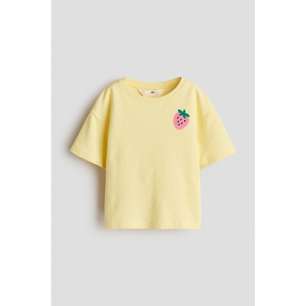 H&M(เอชแอนด์เอ็ม) เสื้อยืดผ้าฝ้าย เด็กหญิง 1348476_2
