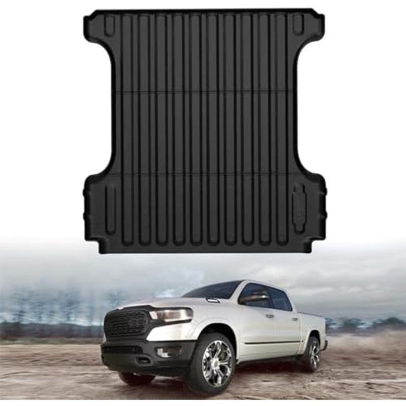 LASFIT ผ้าปูที่นอนรถบรรทุก 5.7FT สําหรับ Ram 1500/1500 RHO 2019-2026 & RAM 1500 New Body 2019-2024 เ