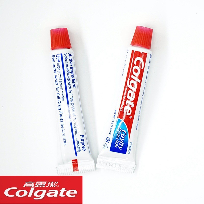 ~~ Hotel B & B Inn ยาสีฟันแบบใช้แล้วทิ้ง Colgate Small Travel Toothpaste 5-10g Y