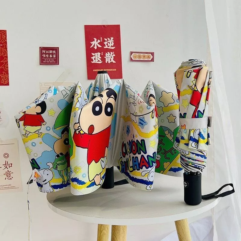 ร่มพับชินจัง Crayon Shin-chan กันแดด กันฝน กัน UV thumbnail 5