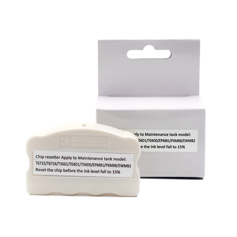 FW T04D1 T04D0 T3661 T6716 T6715 T6714 ถังบํารุงรักษารีเซ็ตชิป Epson L6168 L6178 L6198 L6170 L6190 L