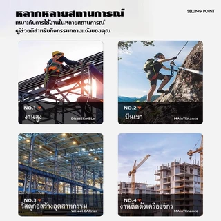คาราบิเนอร์ 304 สแตนเลสสปริง Spring Carabiner Snap Hook Lock Buckle ไม่เป็นสนิม แข็งแรง รับน้ำหนักได้ เหมาะกับ ไต่เขา