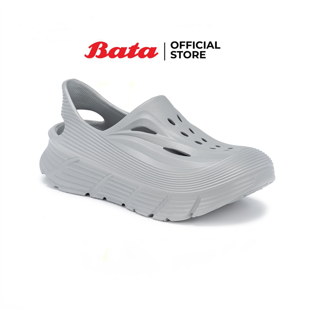 Bata บาจา FLOATZ รองเท้าแตะรัดส้น แบบสวม สำหรับผู้ชาย รุ่น GORDON  สีดำ 8106223 สีเทา 8102223