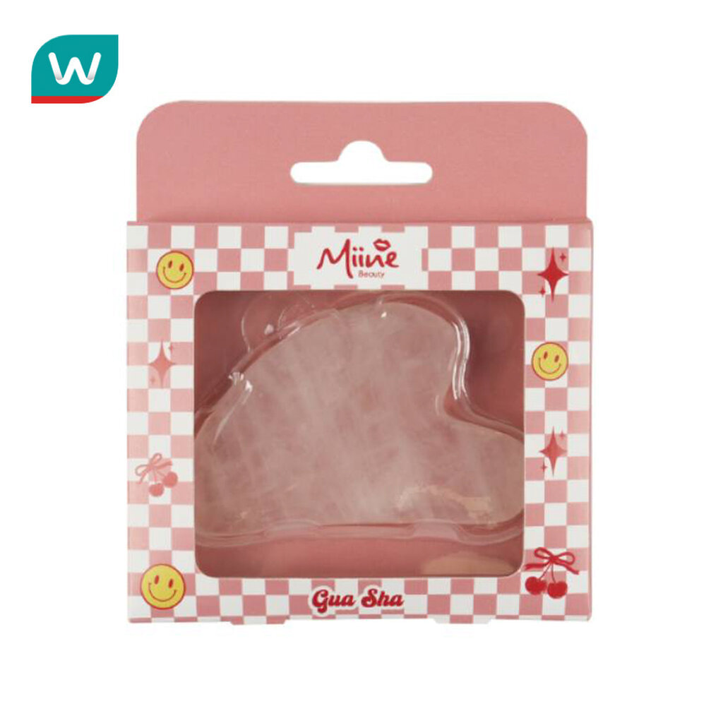 Watsons วัตสัน Miine กัวซา โรสควอตซ์ นวดหน้า 1ชิ้น.