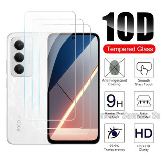 สําหรับ Xiaomi POCO M8s 5G กระจกนิรภัยป้องกันหน้าจอโปร่งใส HD Clear Coverage ฟิล์มป้องกัน Mi POKO POCOM8s 2026