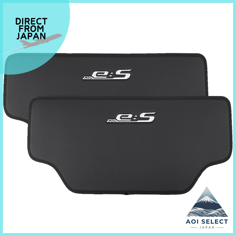 SAWAKAKI Kick Guard for Mirai's LA300S, LA310S, LA350S, and LA360S - Dedicated Seat Back Leather Mat