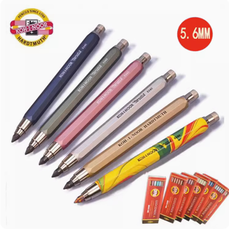 KOH-I-NOOR 5340 5.6 มม.ดินสอ Magic Rainbow ปากกาวิศวกรรมปากกาดินสอกดปากกาวาดภาพ