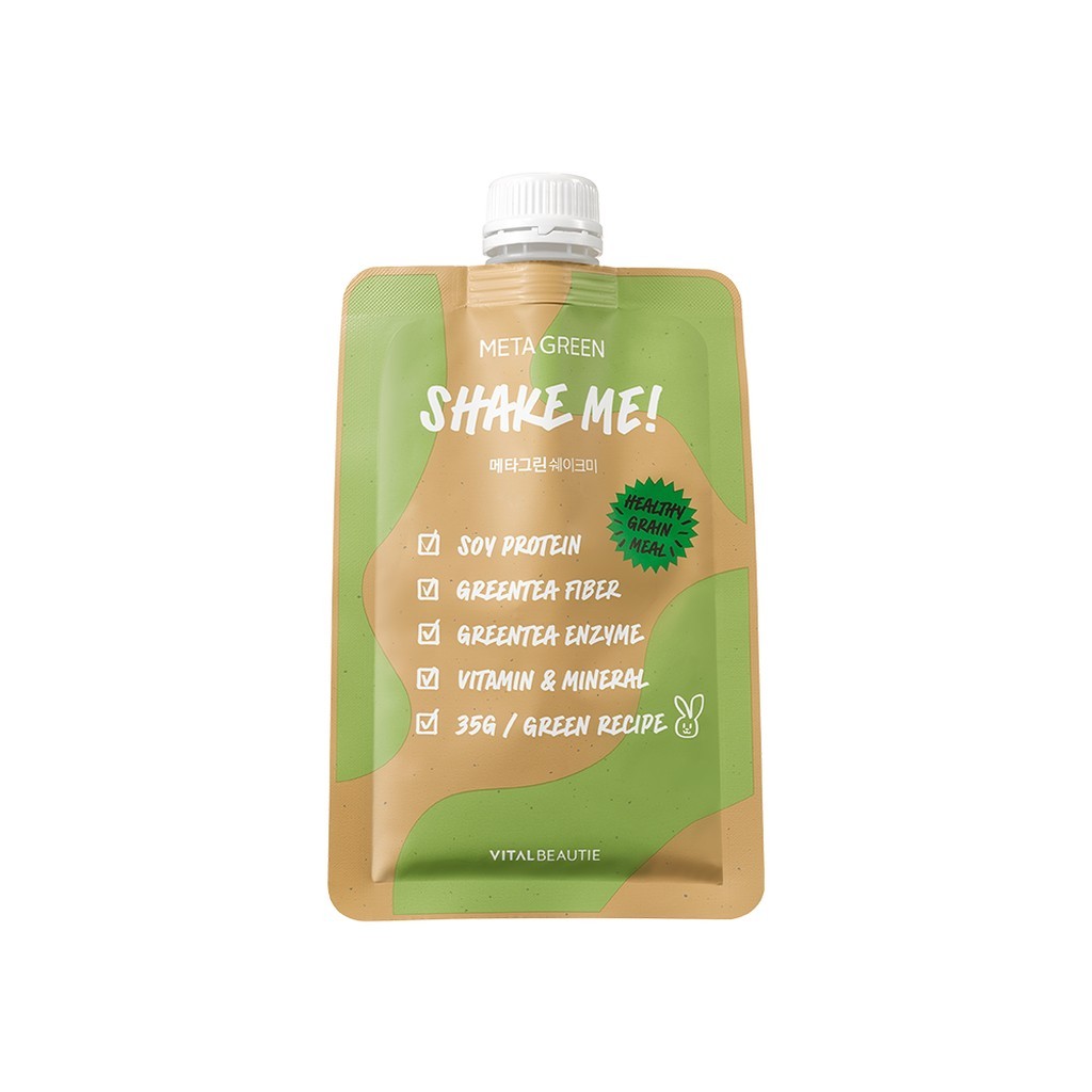 [VitalBeautie] VITAL BEAUTIE Meta Green Shake Me - 35g x 7ea / Korean Weight Management Shake by UNV