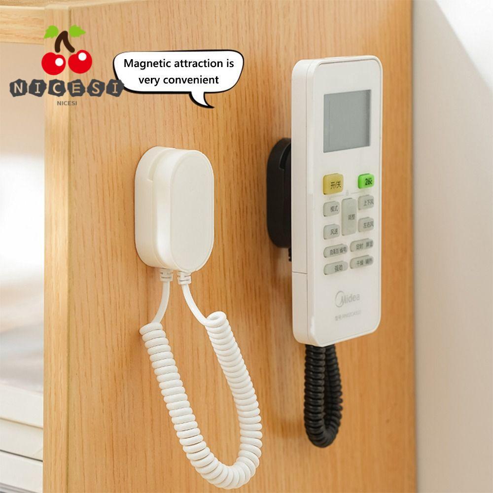 NICESI รีโมทคอนโทรล Tether, Wall Mount Retractable Remote Leash, AntiLost Rope Home Tool สายรักษาความปลอดภัยระยะไกล