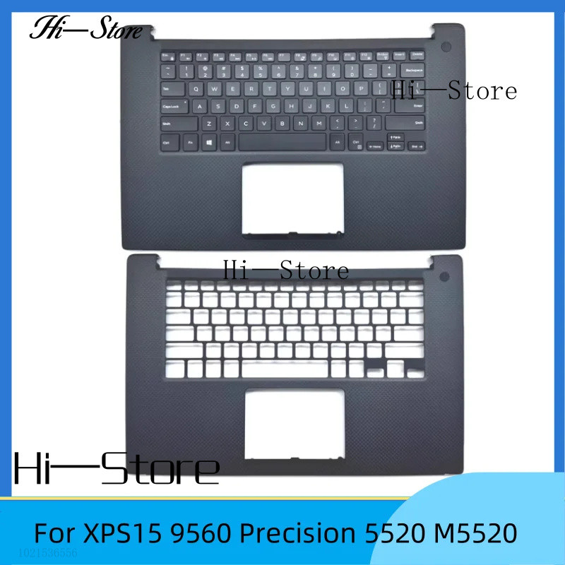 ใหม่สําหรับ XPS15 9560 Precision 5520 M5520 คีย์บอร์ดกรอบกรณี Palmrest ฝาครอบด้านบน 0Y2F9N Y2F9N Hi­