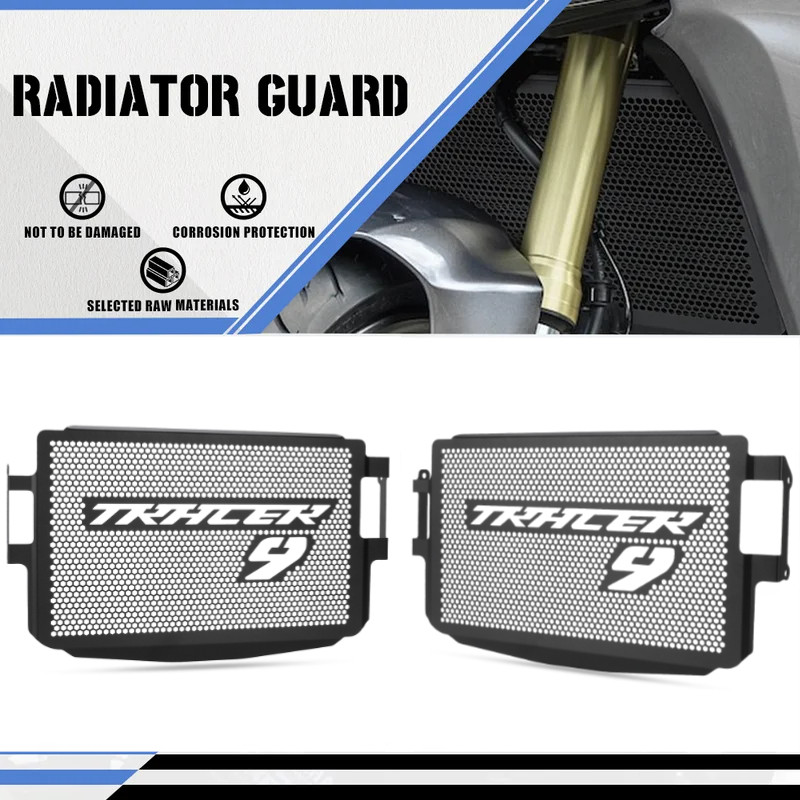 หม้อน้ํา GUARD Tracer9 GT อุปกรณ์เสริมรถจักรยานยนต์หม้อน้ํา Grille GUARD ป้องกันสําหรับ Yamaha Trace