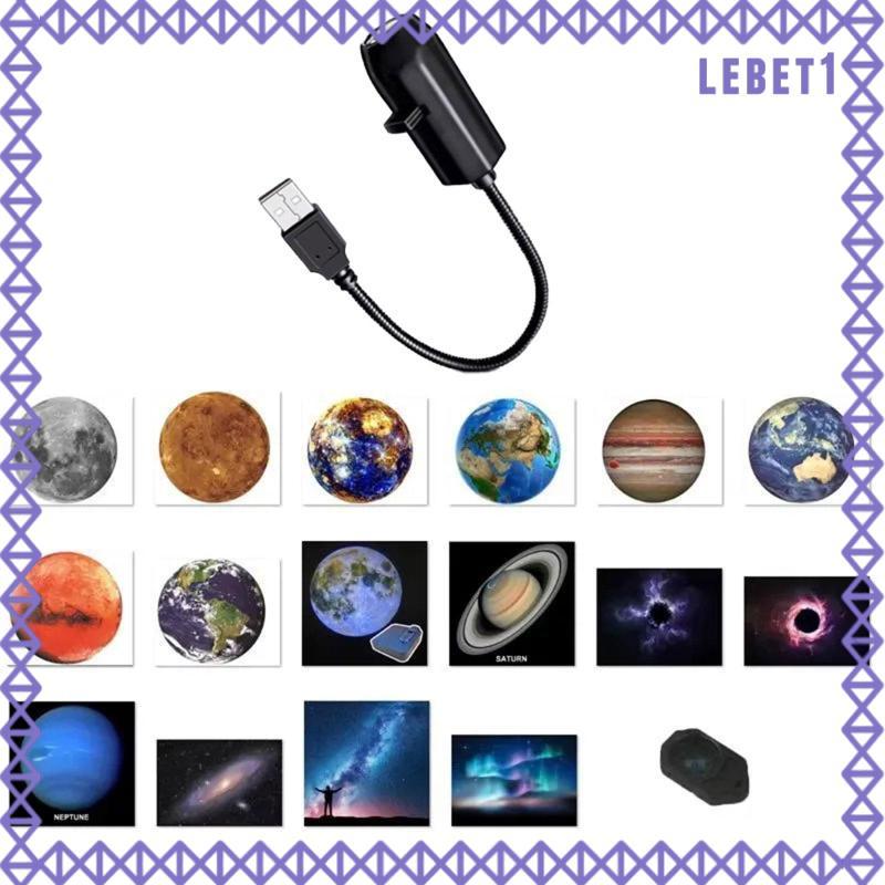 [Lebet] Creative Star โปรเจคเตอร์ไฟกลางคืน USB LED Galaxy โคมไฟสําหรับห้องนอนตกแต่งบ้านตกแต่งห้อง