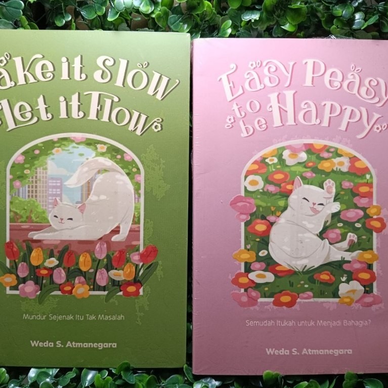 Buling 2 เล่ม Weda S. Atmeregara (Easy Pleasy to be Happy & Take it Slow Let It Flow)