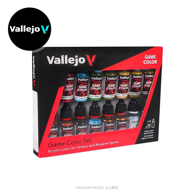 Vallejo ที่มีประสิทธิภาพ - Game Color Specialist Set | ชุดผู้เชี่ยวชาญสําหรับตัวเลขแฟนตาซีและสงครามเ