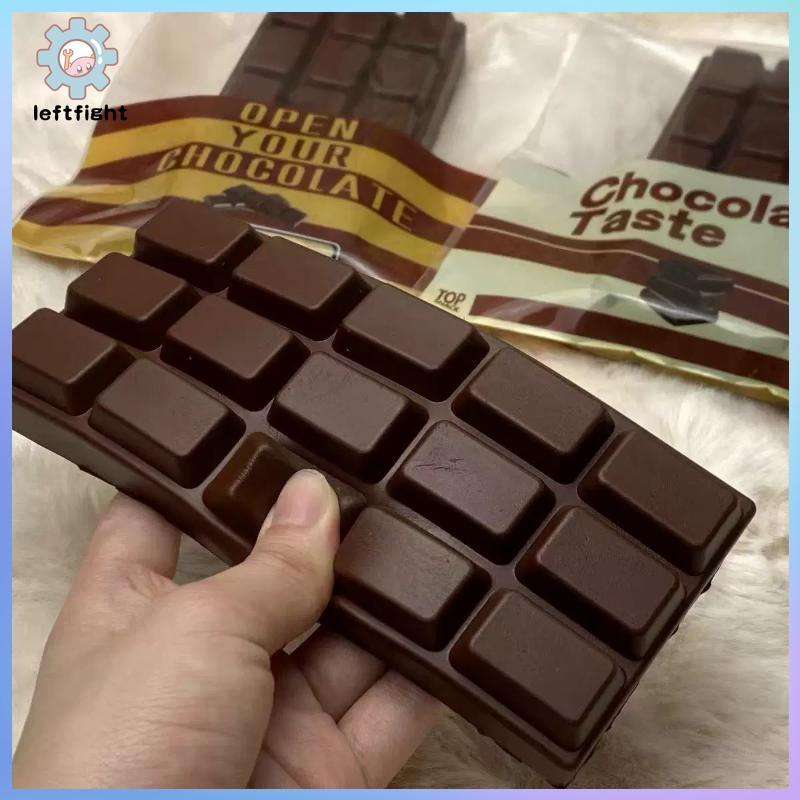ซ้าย ปู่ สกุชชี่ช็อคโกแลตบาร์อัลตร้าช้าเพิ่มขึ้นที่สมจริงของเล่นบีบนุ่มสําหรับความเครียดบรรเทาพรรคโปรดปรานห้องเรียนคอลเลกชันght