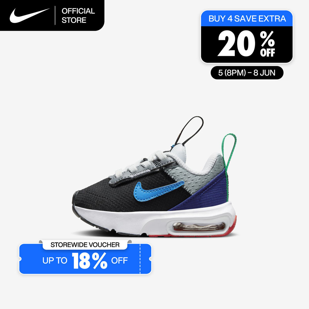 Nike Baby/Toddler Air Max INTRLK Lite Shoes - Black [DH9410-005]