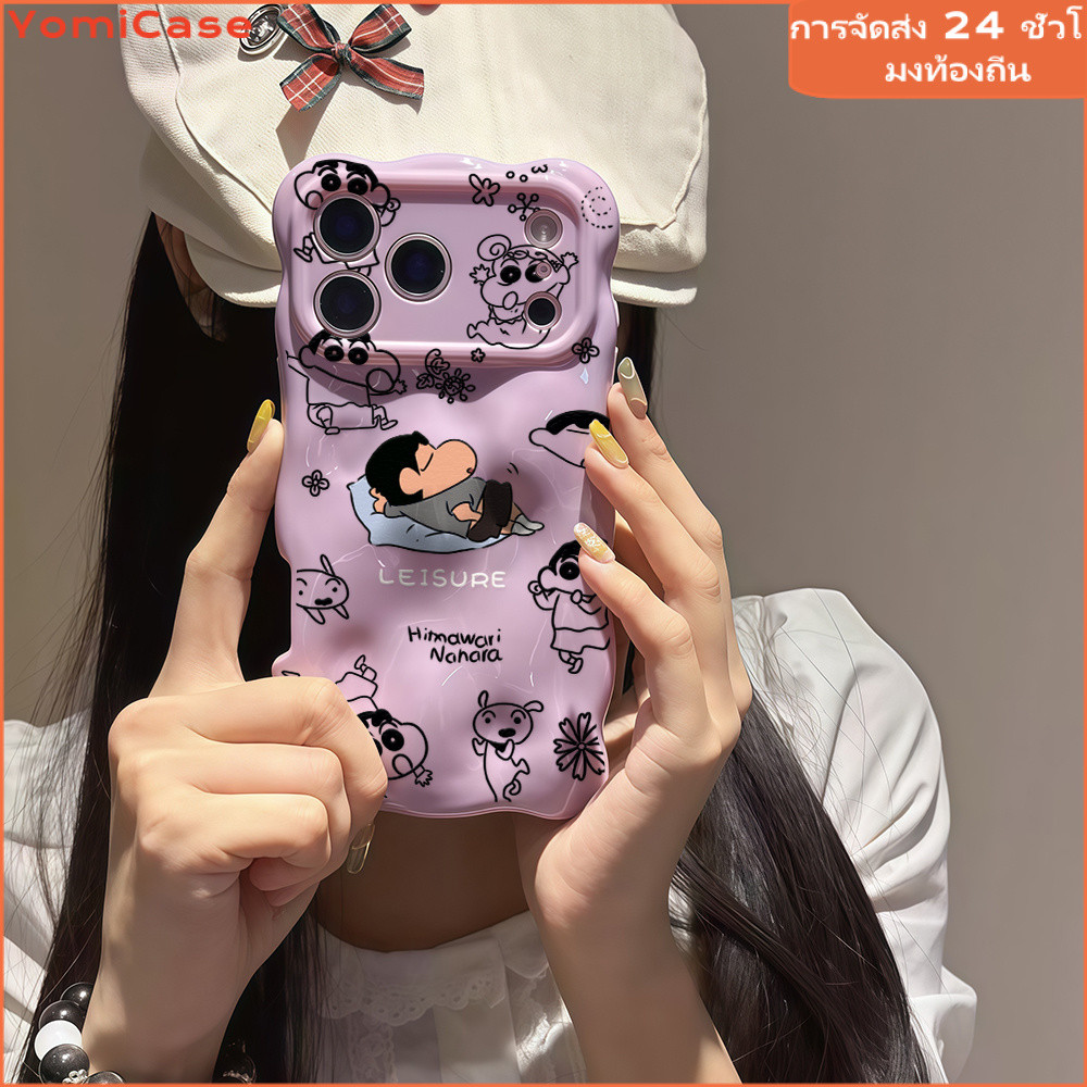 การ์ตูน น่ารัก เคสสำหรับไอโฟน17promax 11 12 13 14plus 15 รูปที่ 6