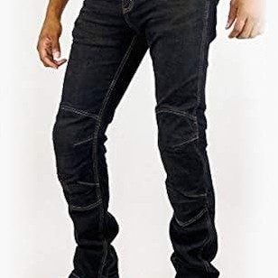 Komine WJ-7323R Jeans for Motorcycle 07-7323 Men s Deep Indigo