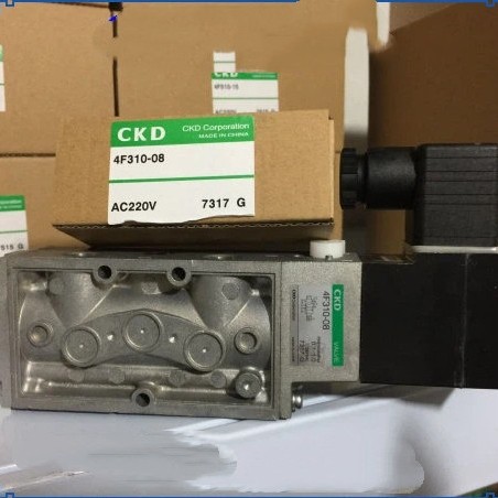CKD โซลินอยด์วาล์ว 4F310-10-AC220V-DC24V 4F320/4F330-10-AC220VDC24V