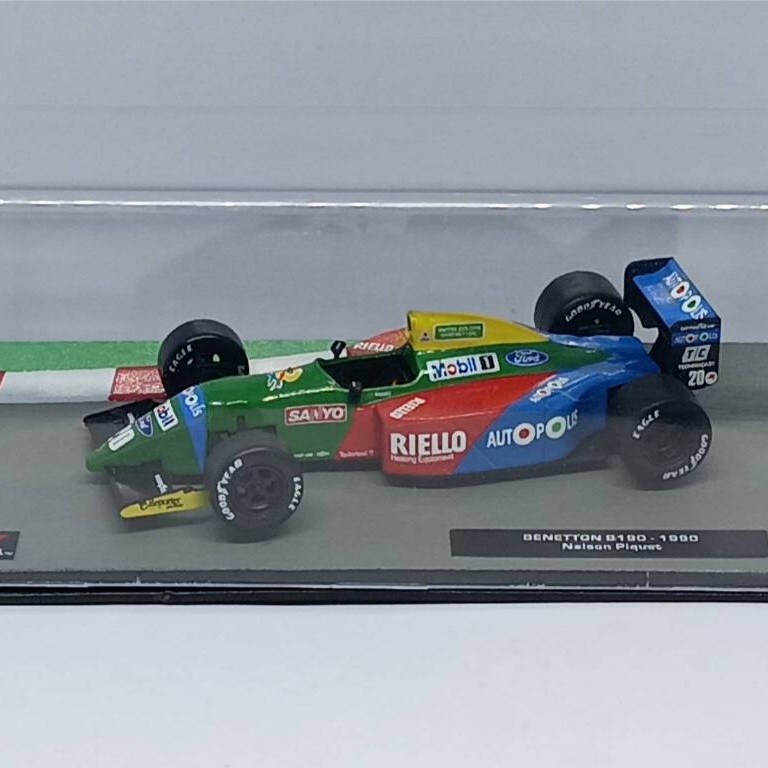 โมเดลรถ ALTAYA  Formula One Benetton Ford B190 NO.20 Nelson Piquet 1990 Japanese Grand Prix Scale 1:
