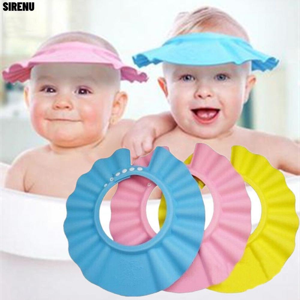 SIRENU Hair Shield Soft Adjustable Shower Shampoo Protector