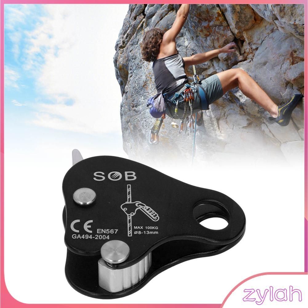 zylah-th VGEBY เชือกปีนคว้า Self Braking Safety Grip Clamp Ascender อุปกรณ์สำหรับปีนเขา Rappelling Rescue กีฬากลางแจ้ง