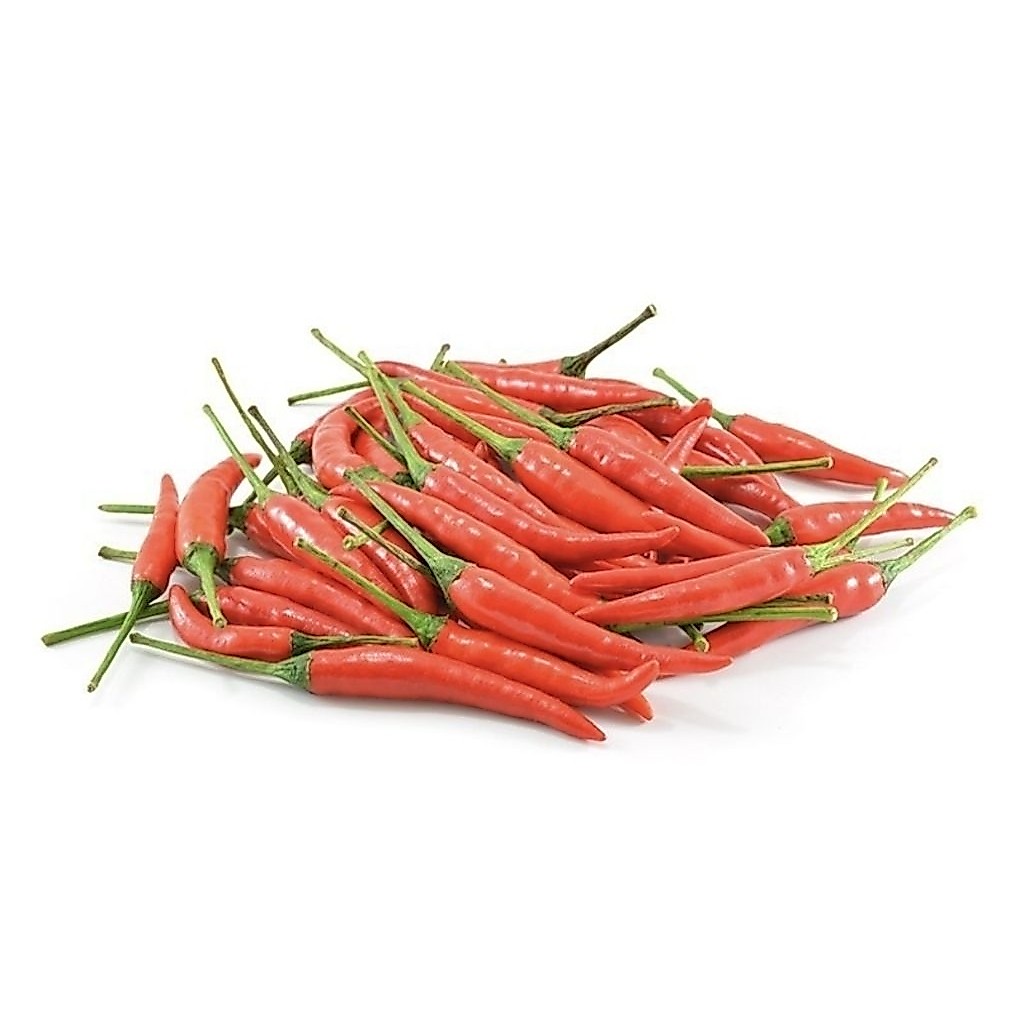 [สินค้าพร้อมจัดส่งด่วน] พริกขี้หนูแดงจินดา 90-100 กรัม (เม็ดกลางผัด ยำ)