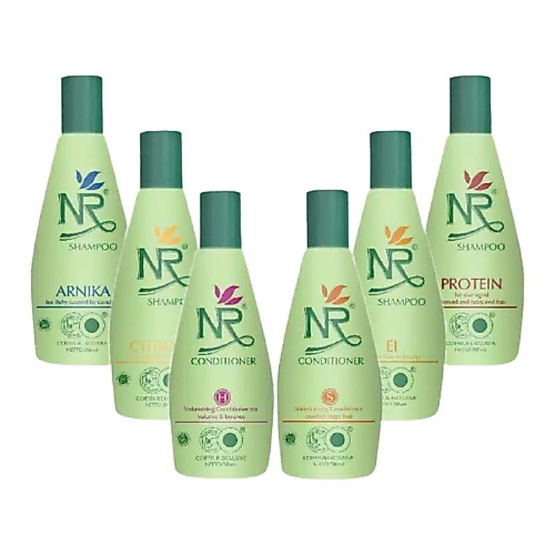 NR Shampoo 200 Ml with Arnika and Protein Extract for Damaged and Split Ends