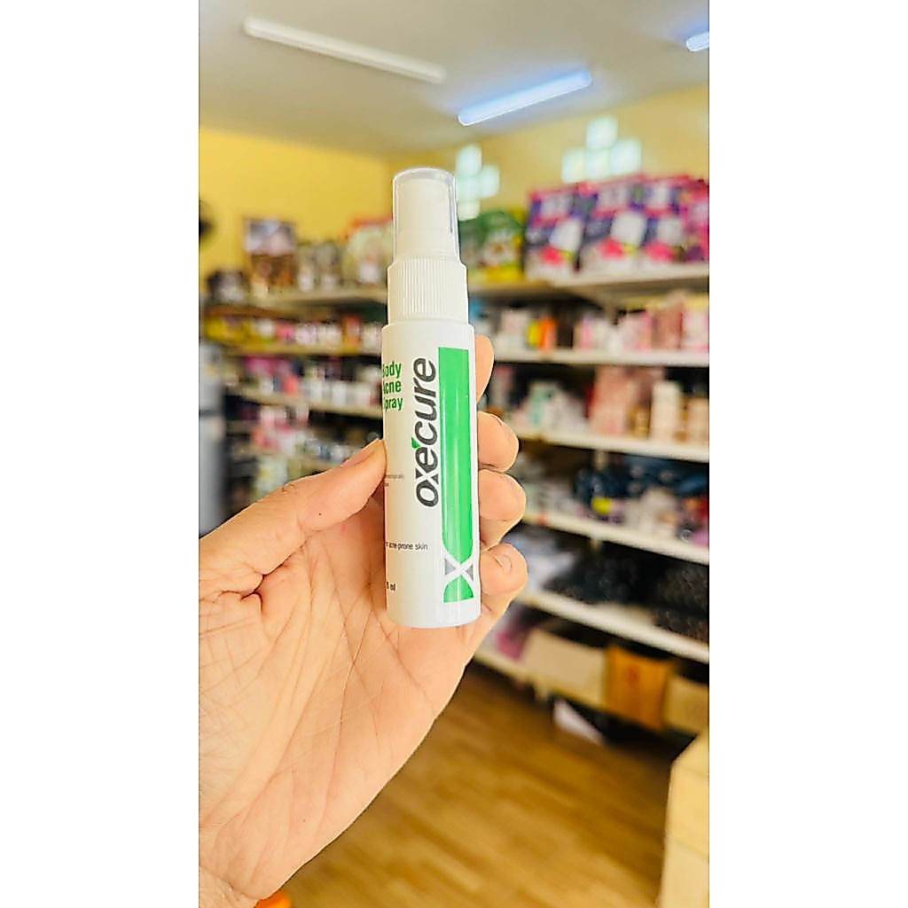 sale‼ สเปรย์ฉีดสิวหลัง Oxe Cure Body Acne Spray อ๊อกซี่เคียว ขนาด 25 , 50 ML หมดอายุ 11/2027