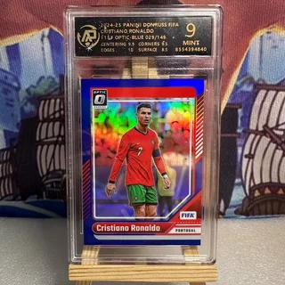 【พร้อมส่ง】Panini CR7 Cristiano Ronaldo การ์ดสะสมนักกีฬา การ์ดเกรดประเมิน พร้อมกล่องเก็บการ์ดเกรด ของขวัญเด็กผู้ชาย