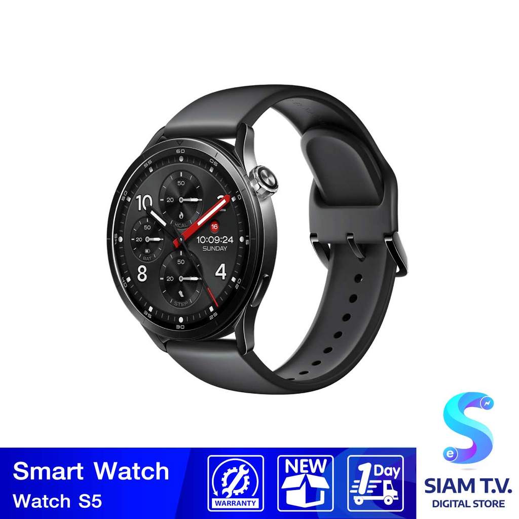 Smart Watch S5 Black โดย สยามทีวี by Siam T.V.