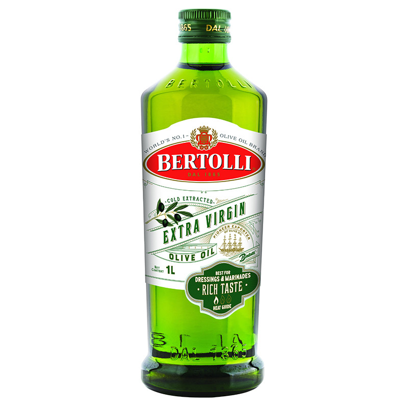 เบอร์ทอลลีน้ำมันมะกอกเอ็กซ์ตร้าเวอร์จิ้น 1ลิตร Bertolli Extra Virgin Olive Oil 1ltr. [หมายเลขบาร์โค้ด 0041790002102 ] ราคาถูก Shopee Lazada