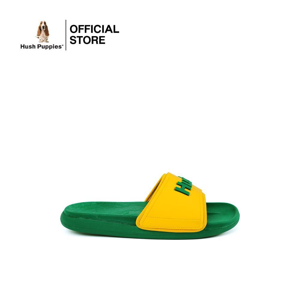 Hush Puppies รองเท้าผู้ชาย รุ่น JOSE "Walk Your Color” Collection HP PHSFQ2026YE - สีเขียว/เหลือง (รองเท้าแตะแบบสวม)