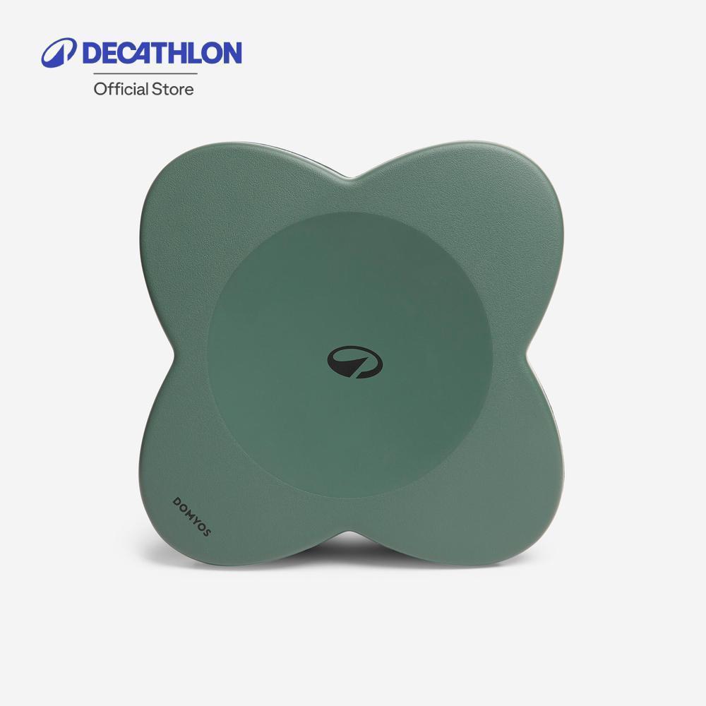 Decathlon Yoga Knee & Wrist Pad แผ่นรองหัวเข่าและข้อมือขณะเล่นโยคะ (1 ชิ้น) - Green