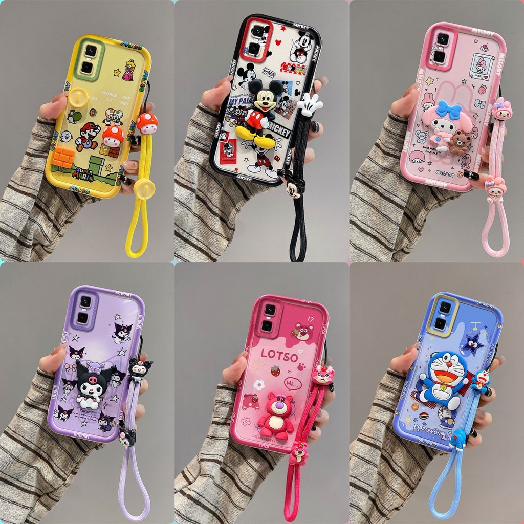 เคส Infinix GT 30 GT 30 Pro ตุ๊กตาสติ๊กเกอร์ตัวละครอนิเมะ เคสโทรศัพท์