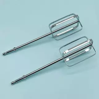 Alittlese ทนทานสแตนเลสผสมมือสิ่งที่แนบมา 2 Beaters ไฟฟ้า Whisk อุปกรณ์เสริมสําหรับครีมไข่ผสมห้องครัว TH